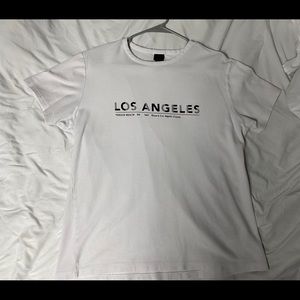 White Los Angles shirt